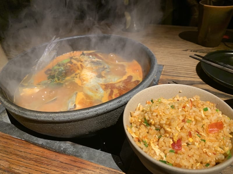 A meal at Maolago, photo by Jamie Barys