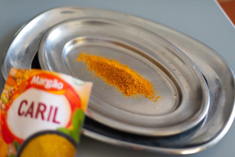 Margão brand curry powder, Lisbon, Portugal, photo by Austin Bush