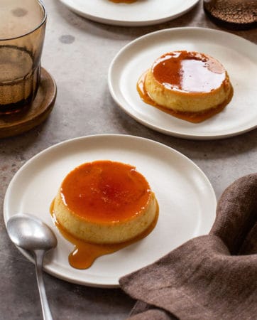 Classic, creamy flan, photo by Angie Mosier