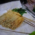 Pepper-Powdered Enoki Mushrooms at Shanghai’s A Jun