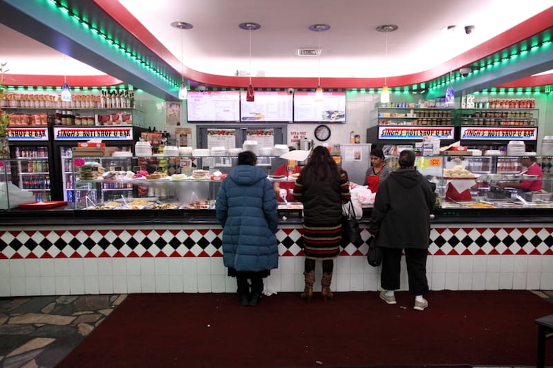 Singhs Roti Shop, photo by Dave Cook
