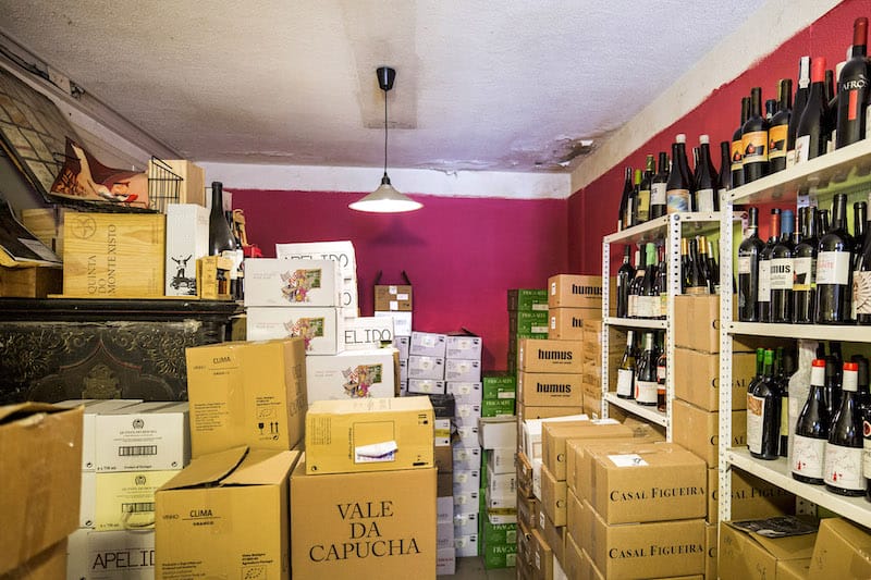 The warehouse at Os Goliardos, photo by Rodrigo Cabrita Os Goliardos, photo by Rodrigo Cabrita
