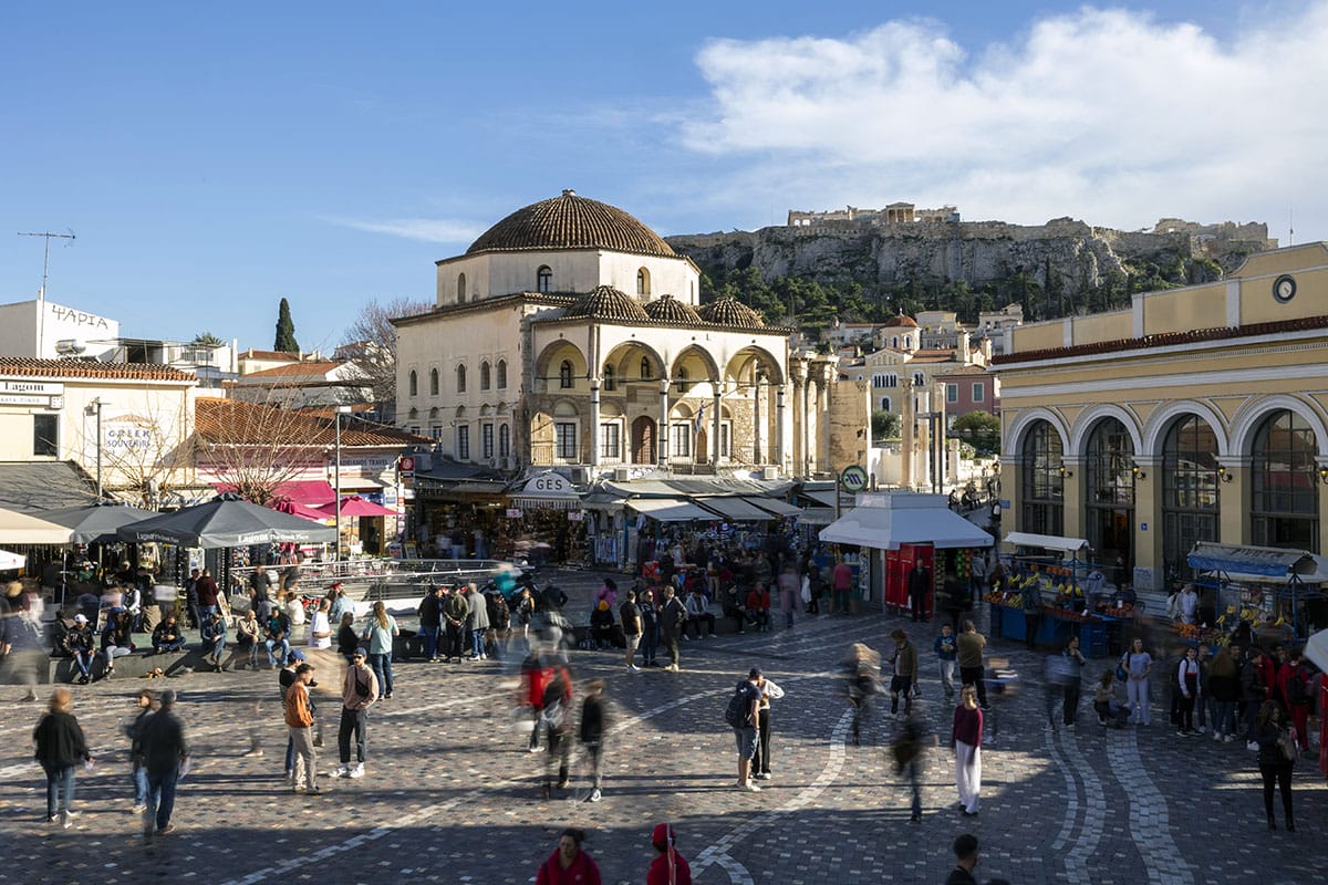 See a side of Athens that combines the old with the new