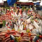 A Bounty of Fresh Fish at the Athens Market