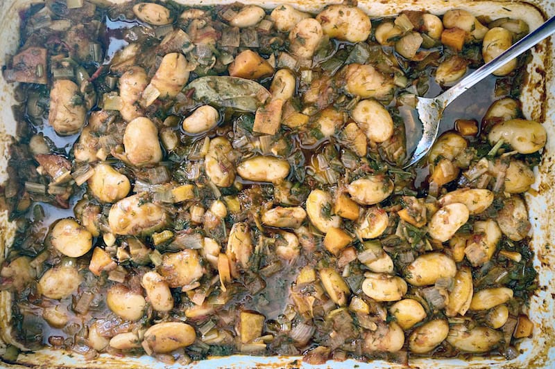 Baked gigantes, photo by Carolina Doriti