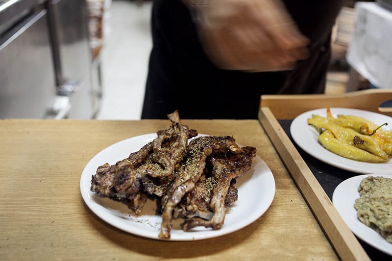 Greek lamb chops, photo by Manteau Stam