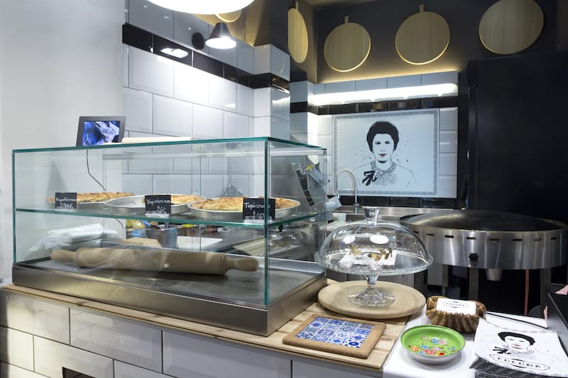 Cocona, a hole-in-the-wall pie shop in Kolonaki, photo by Anastasia Adamaki