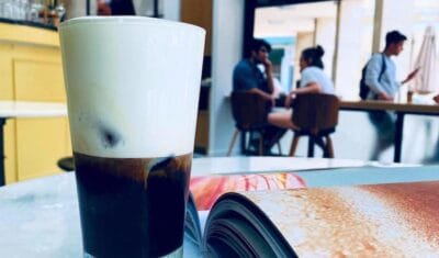 A freddo espresso, or “cryo” from Dope, photo courtesy of Dope Roasting