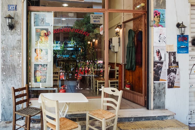 Koutoukaki in Koukaki, Athens, photo by Manteau Stam