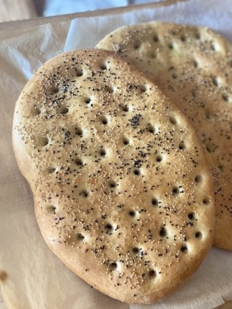 Lagana, Greek flatbread, photo by Carolina Doriti