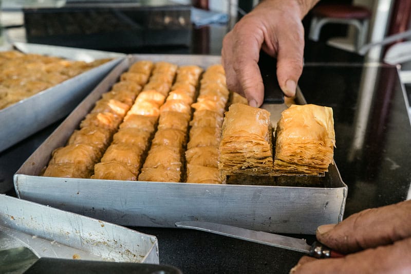 Maxim's baklava, photo by Manteau Stam