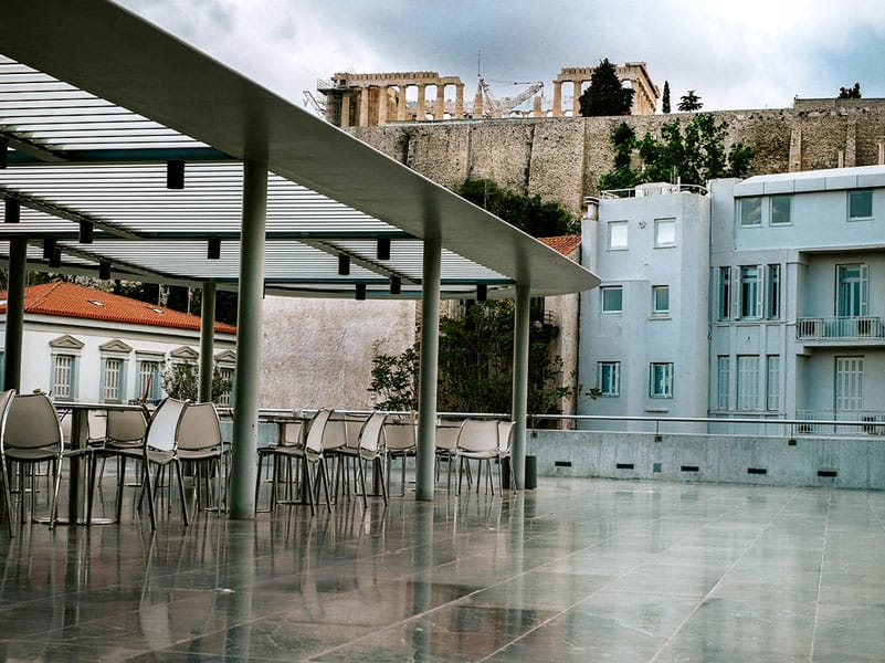 Acropolis Museum Restaurant, photo by Manteau Stam