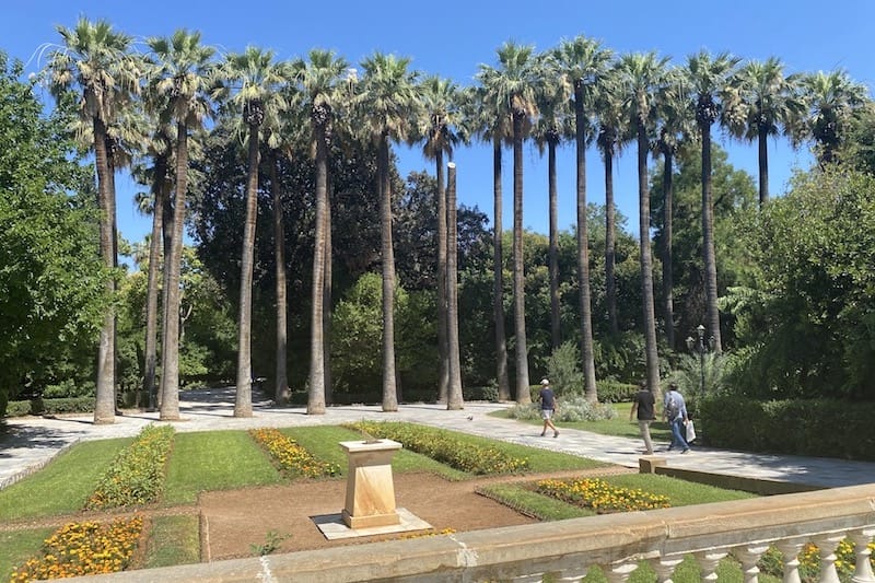 Athens’ National Garden, photo by Carolina Doriti