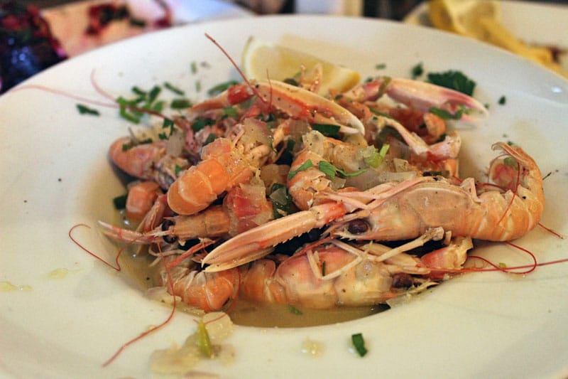 Langoustines at Seychelles, photo by Carolina Doriti