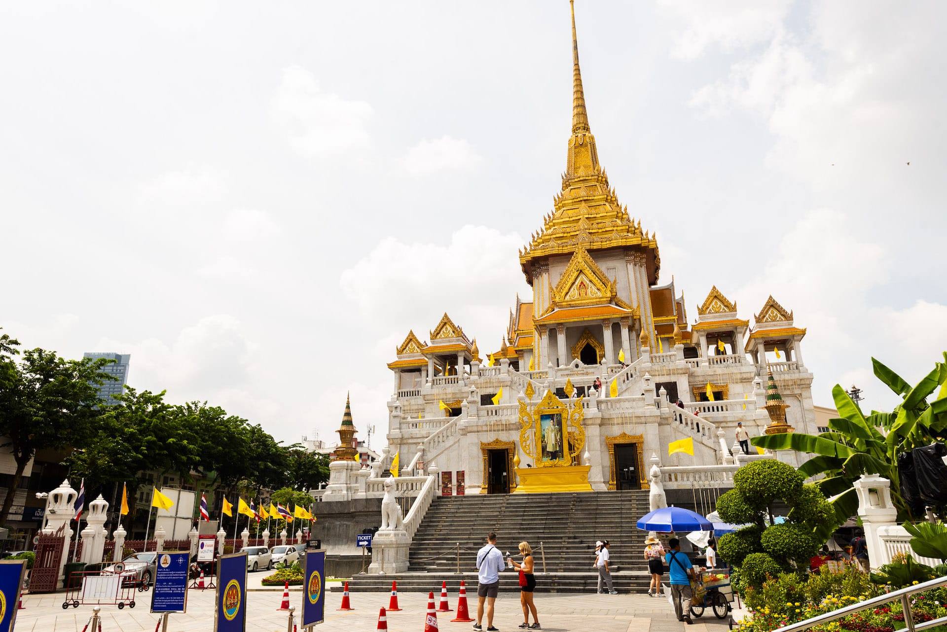 a wat in Bangkok