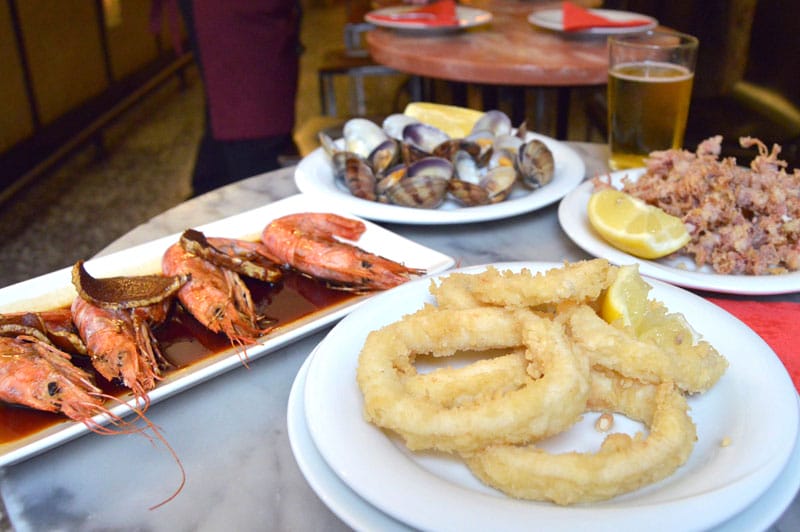 Spectacular Seafood at a Historic Bar in La Ribera | Culinary Backstreets