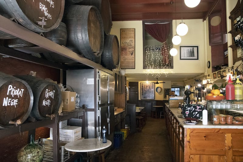 Bodega La Palma is a tapas bar serving bulk wine, photo by Paula Mourenza Bodega La Palma