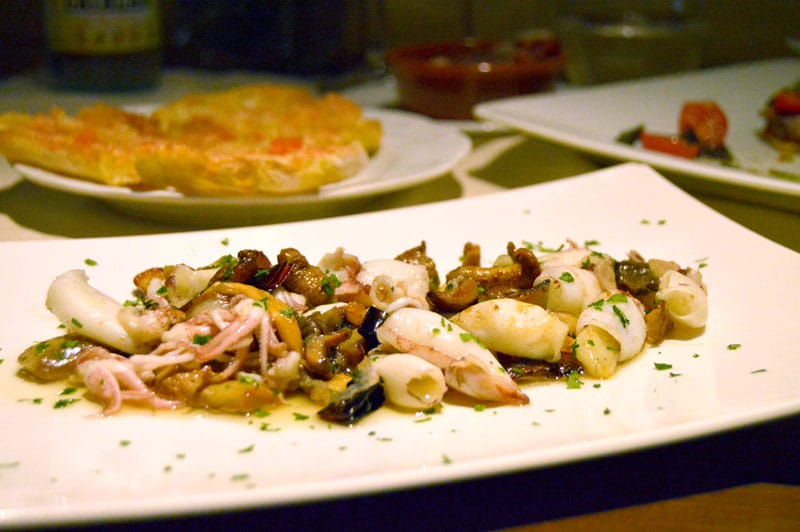 Can Pineda's xipirons, photo by Paula Mourenza