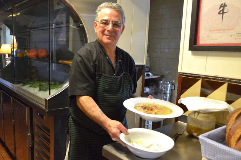 Chef Jaume Jovells of Can Pineda, photo by Paula Mourenza