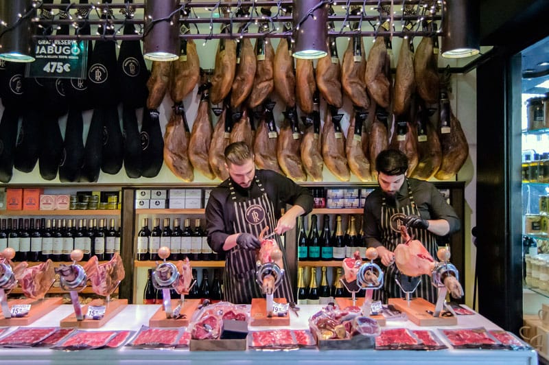 Jamón iberico, photo by Paula Mourenza