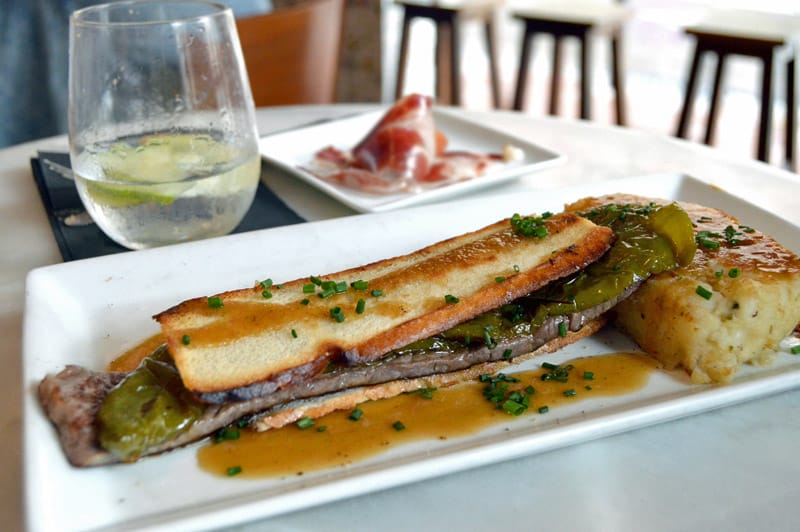 La Pepita's namesake sandwich, photo by Paula Mourenza