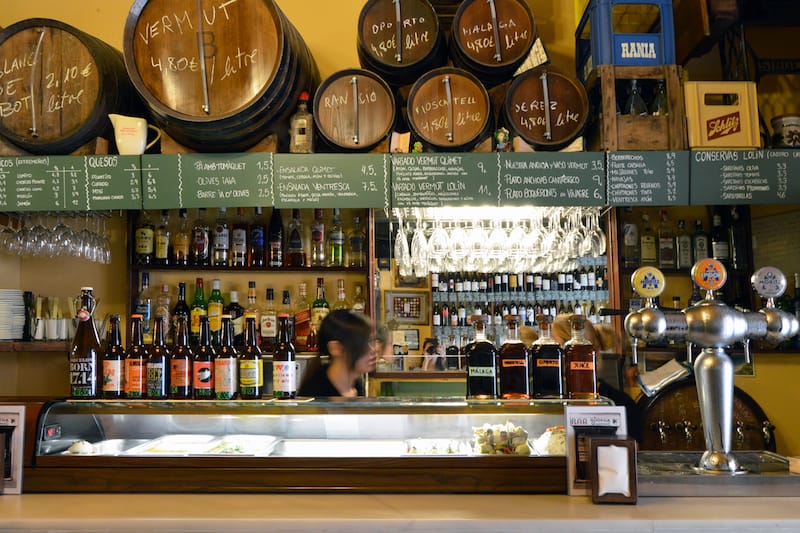 Bodega Quimet in Gràcia, photo by Paula Mourenza