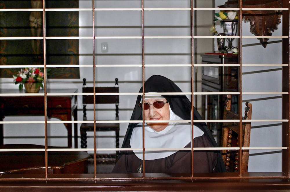 Sister Maria del Sagrat Cor, the abbess at Santa Maria de Jerusalem, photo by Paula Mourenza