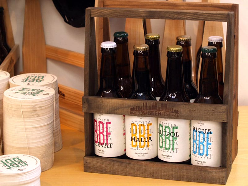 Craft beer from Llúpols i Llevats at Barcelona Beer Festival, photo by Paula Mourenza
