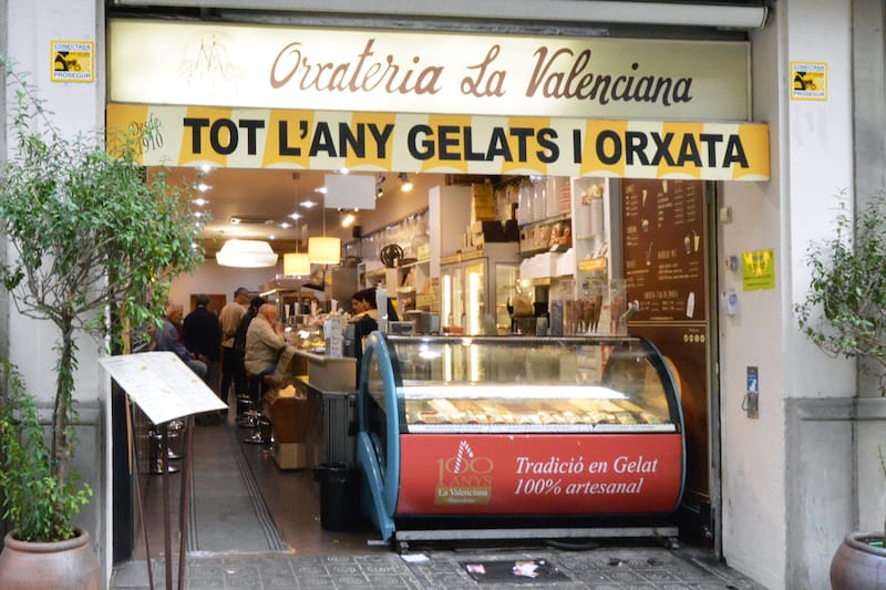 Orxateria La Valenciana, photo by Paula Mourenza