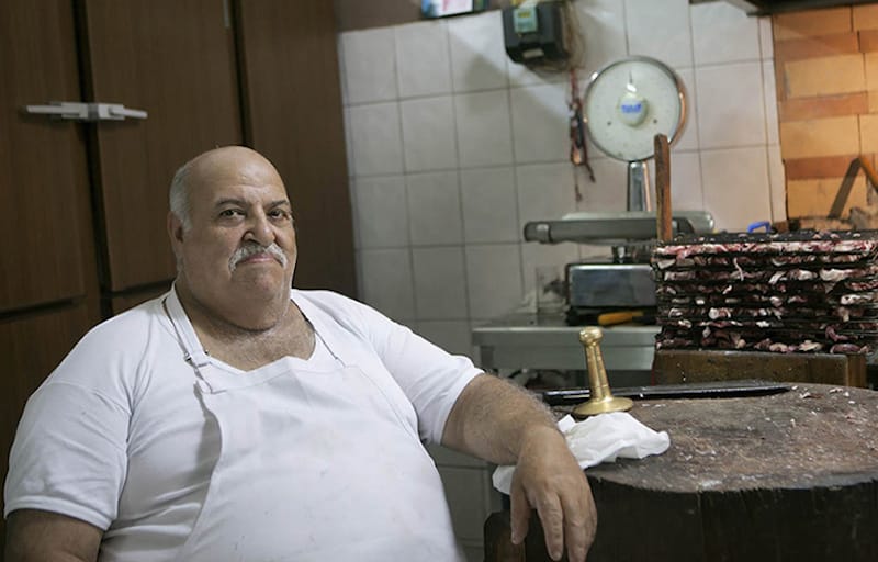 The late Elias, of To Steki tou Elia, photo by Manteau Stam