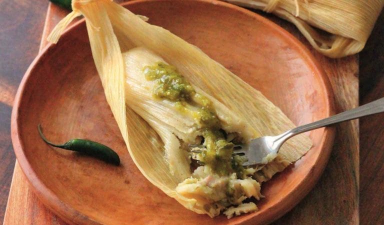 Q A With Mely Mart Nez Author Of The Mexican Home Kitchen Culinary   Cb Book Club The Mexican Home Kitchen Tamales Pollo Mm 768x450 