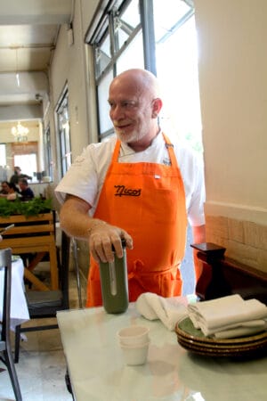 Gerardo Vazquez, head chef of Nico’s Restaurant, photo by Alecs Montes