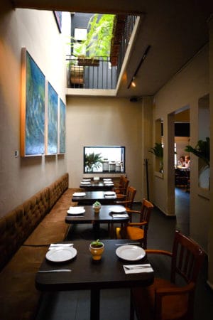 The interior of Angelopolitano, photo by PJ Rountree