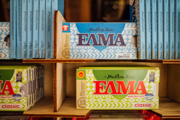 ELMA chewing gum, photo by Manteau Stam