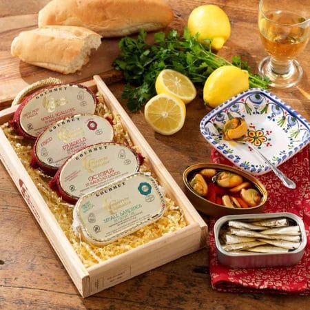 Canned Galician seafood, photo by La Tienda