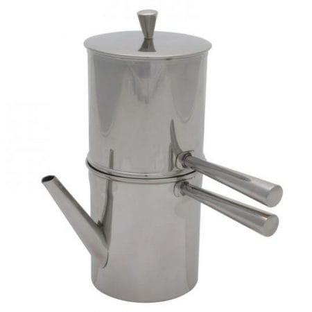 Neapolitan flip coffee pot, photo by Seattle Coffee Gear