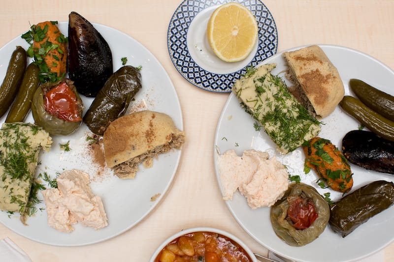 A meze plate at Tadal, photo by David Hagerman