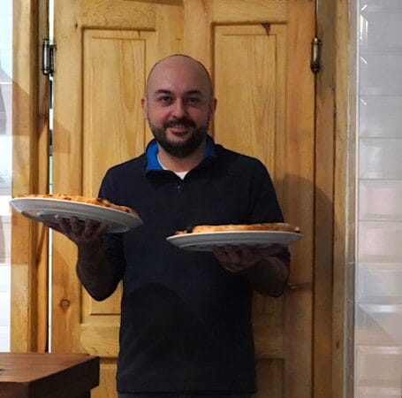 Sercan Çakaroğlu of Azzurro Pizza Napoletana, photo by Sırdaş Yıldız