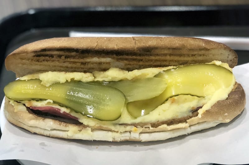 The real Goralı sandwich at the original branch in Fındıkzade, photo by Paul Benjamin Osterlund