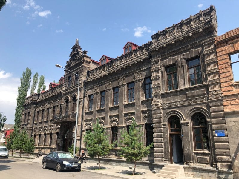 Hotel Cheltikov, housed in a 19th-century Russian building, photo by Paul Benjamin Osterlund