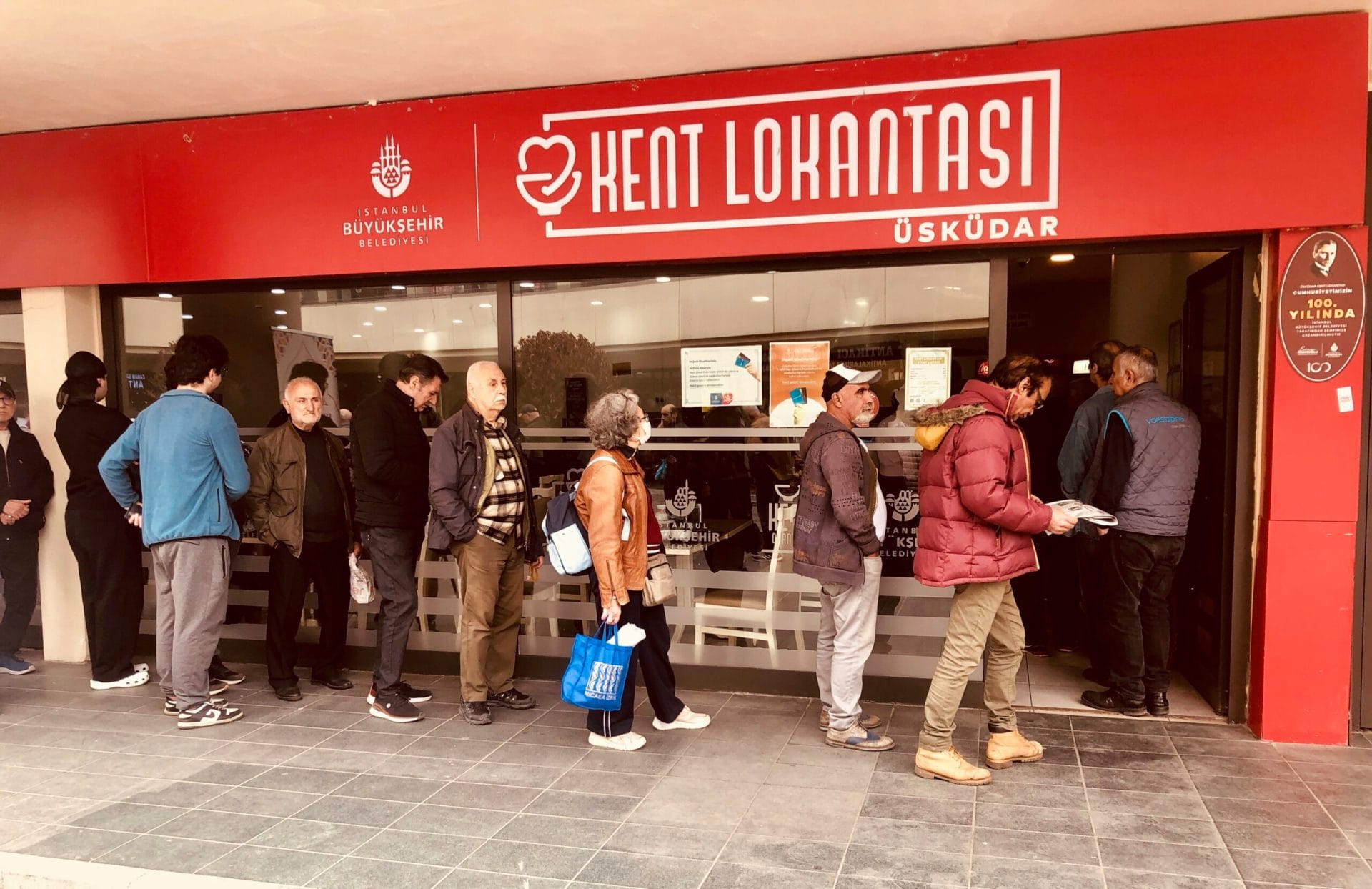 City restaurant in Üsküdar