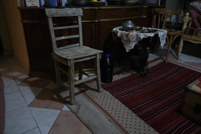 Inside Gabriel’s workshop, photo by Erin O’Brien