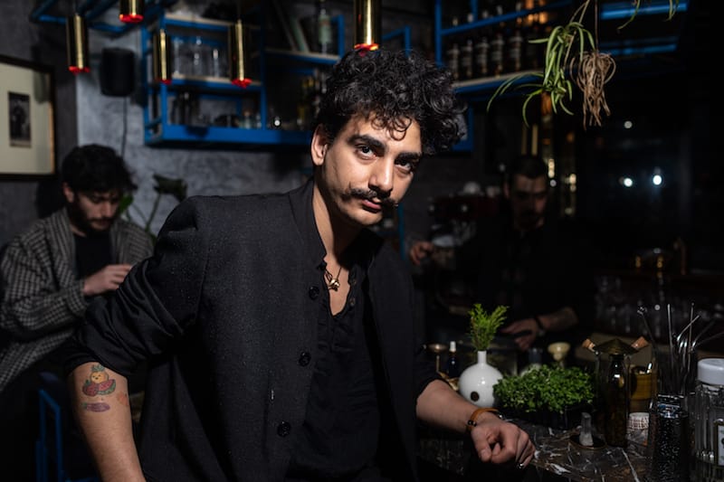 Burak Ayaz of Fahri Konsolos, photo by Bradley Secker