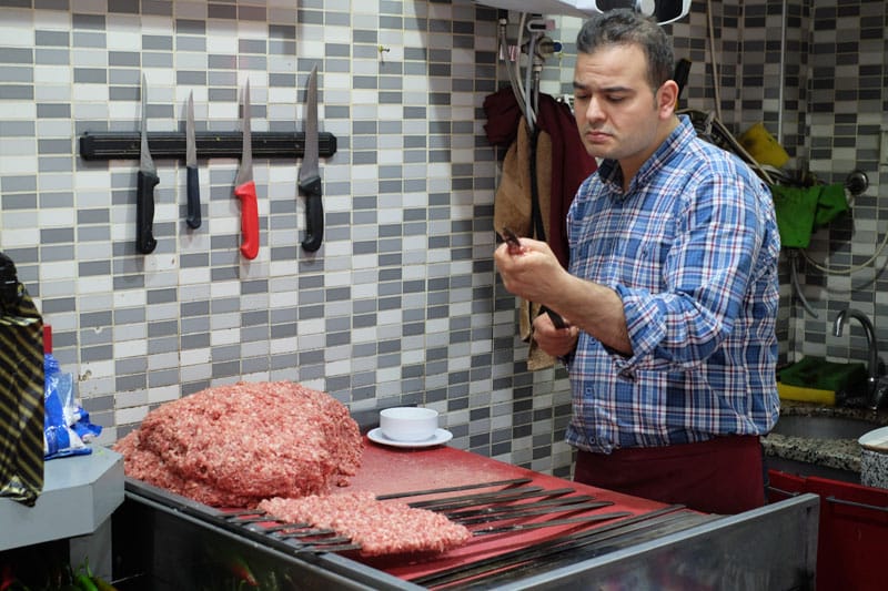 Ibrahim Demiral of Horhor Dürüm Evi, photo by Paul Osterlund