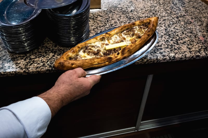 Fresh pide, photo by Gökhan Çelem