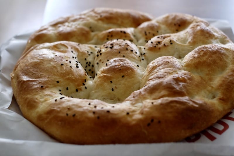 Ramazan pidesi, or Ramadan pide, photo by Paul Benjamin Osterlund