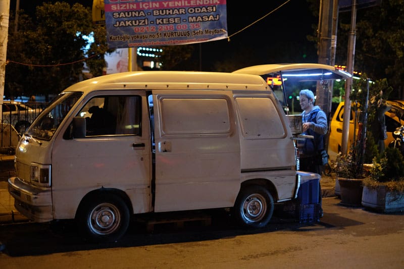 Yıldırım Usta's van, photo by Paul Benjamin Osterlund