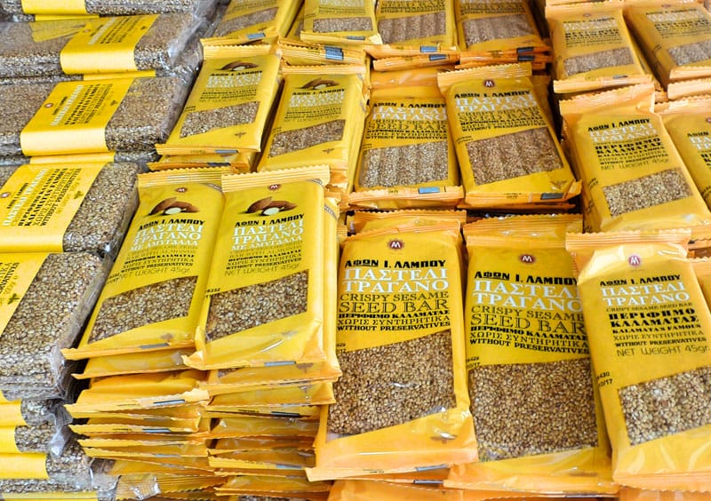Lambou Brothers' pasteli, photo by Carolina Doriti