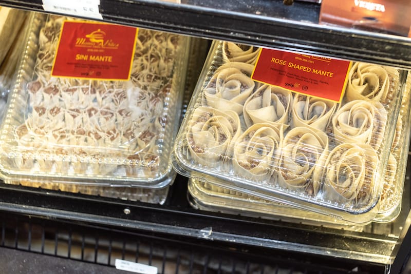 A Lebanese-owned company based in the San Fernando Valley make this brand of mante, photo by Vitaly Belousov