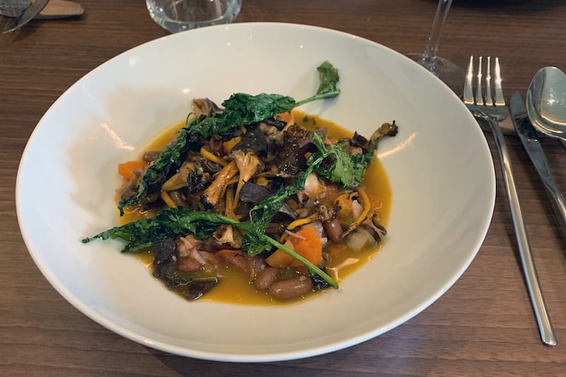 The mushroom stew at Almeja in Porto, photo by Célia Pedroso